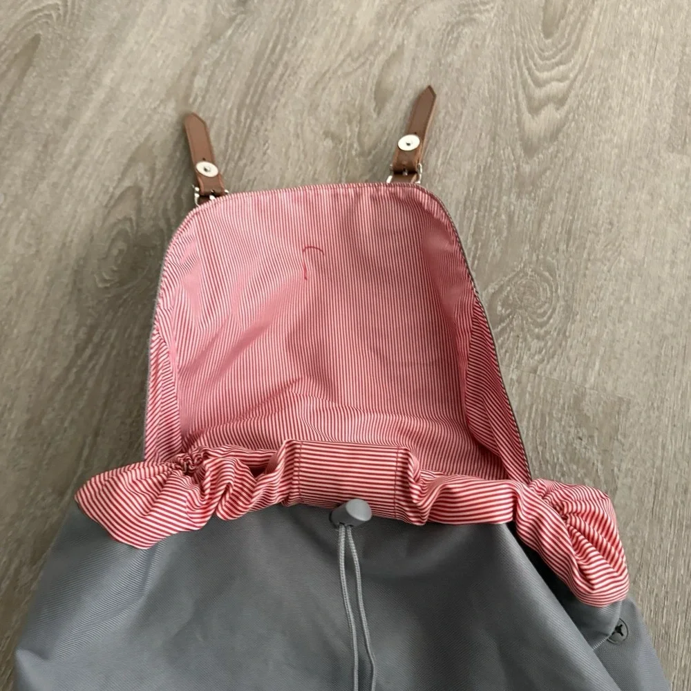 Y2K Herschel Supply Co. Little America Backpack Gray Laptop School Hiking Bag